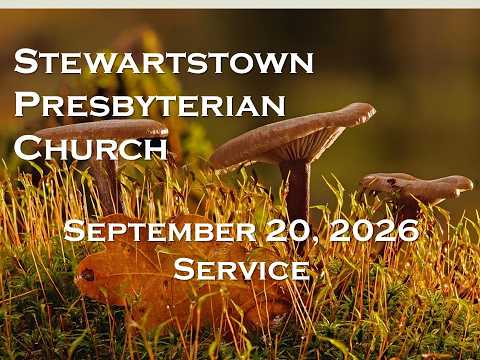 Video thumbnail: September 20, 2026 SPC Sunday Service