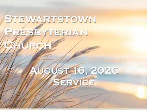 Video thumbnail: August 16, 2026 SPC Sunday Service
